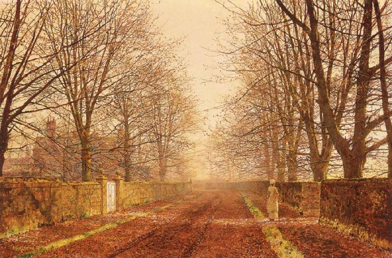 Atkinson Grimshaw Golden Light china oil painting image